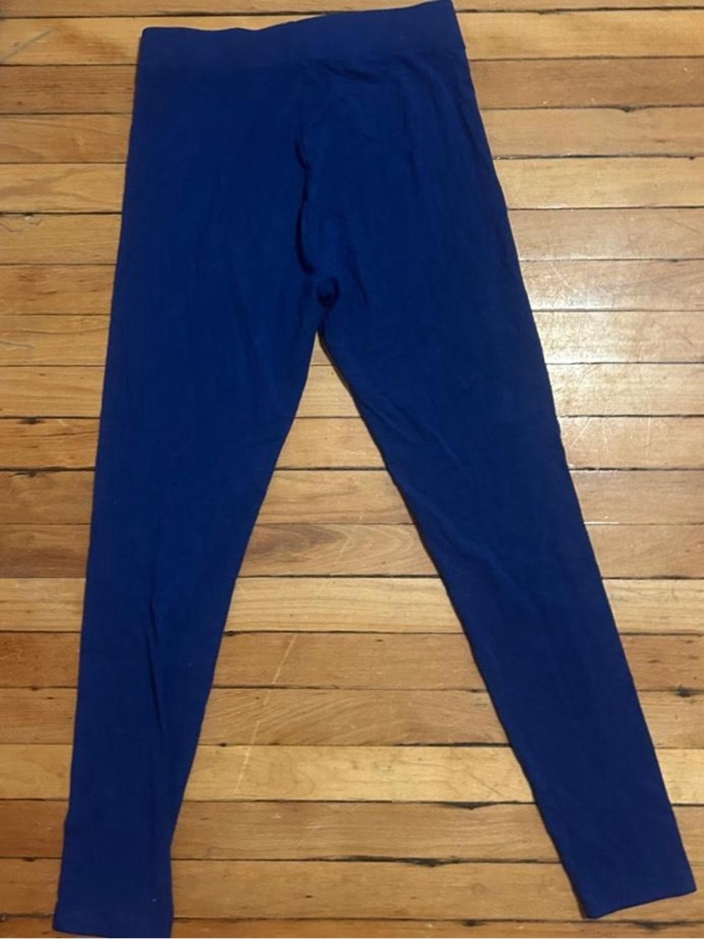 NWOT Lou & Grey by Loft blue super soft leggings size small